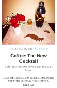 Coffee: The New Cocktail